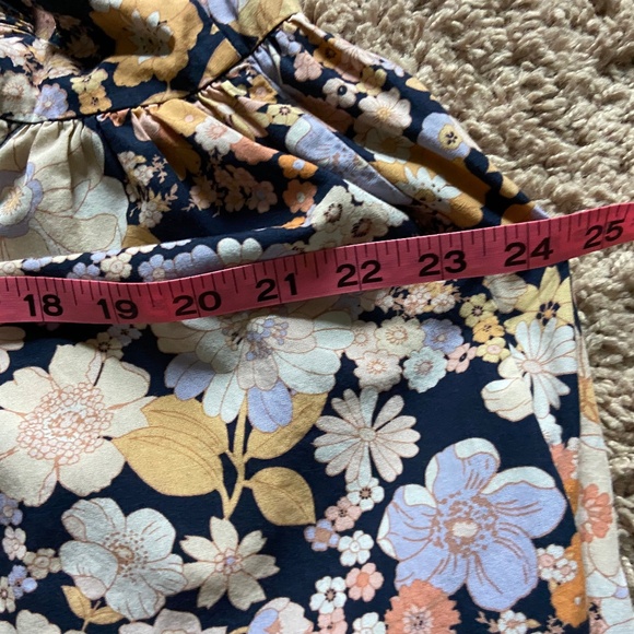 Free People Park Slope Floral, Maxi, Cotton, Sleeveless, Full Dress - Picture 13 of 16